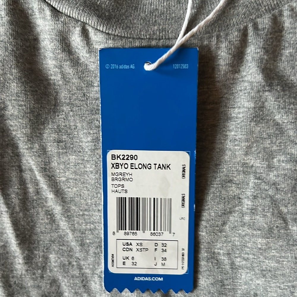 Adidas Elongated BK2290 Tank / Dress NWT - Picture 9 of 12